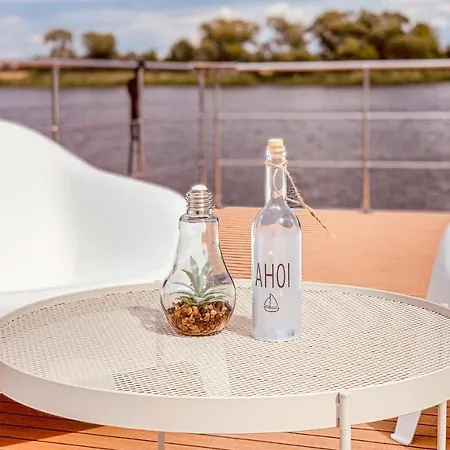 Nice Ship In Havelsee With House Sea View